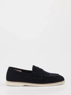 – Loafer aus Veloursleder Dunkel*Andrea Puccini
