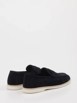 – Loafer aus Veloursleder Dunkel*Andrea Puccini