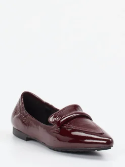 – Loafer aus Lackleder in Bordeaux*Andrea Puccini New