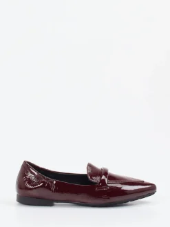– Loafer aus Lackleder in Bordeaux*Andrea Puccini New