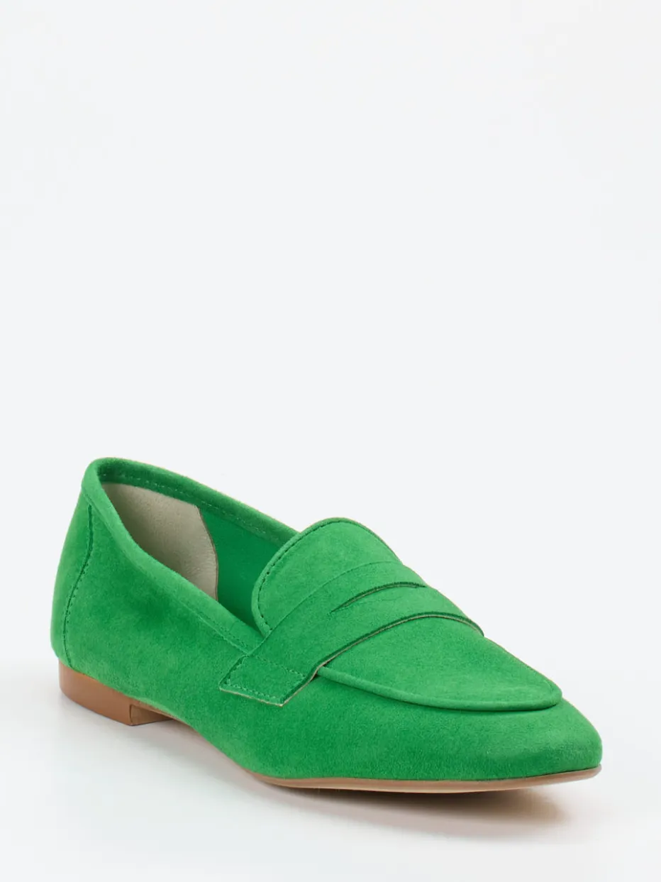 – Loafer aus Veloursleder gras*Andrea Puccini Sale