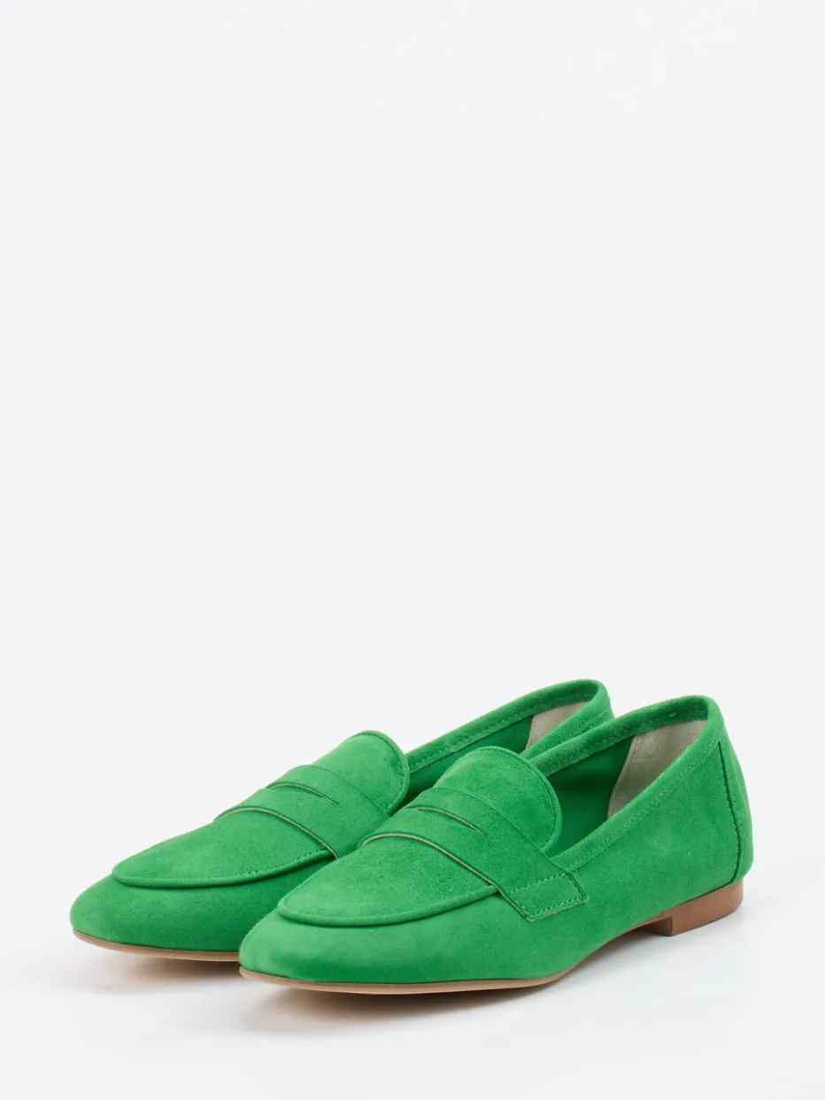 – Loafer aus Veloursleder gras*Andrea Puccini Sale