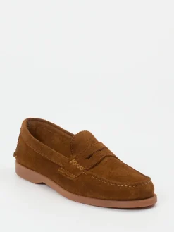 – Loafer aus Veloursleder rost*Andrea Puccini Online