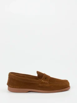 – Loafer aus Veloursleder rost*Andrea Puccini Online