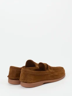 – Loafer aus Veloursleder rost*Andrea Puccini Online