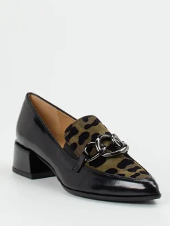 – Loafer aus geprägtem Leder*Andrea Puccini Best