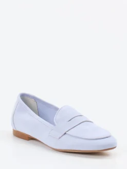 Damen Andrea Puccini – Loafer aus Veloursleder Pastellflieder