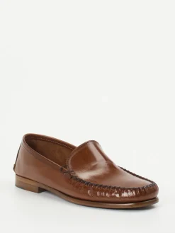 – Loafer aus Büffelleder cognac*Andrea Puccini Sale