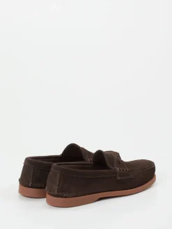 – Loafer aus Veloursleder Dunkel*Andrea Puccini