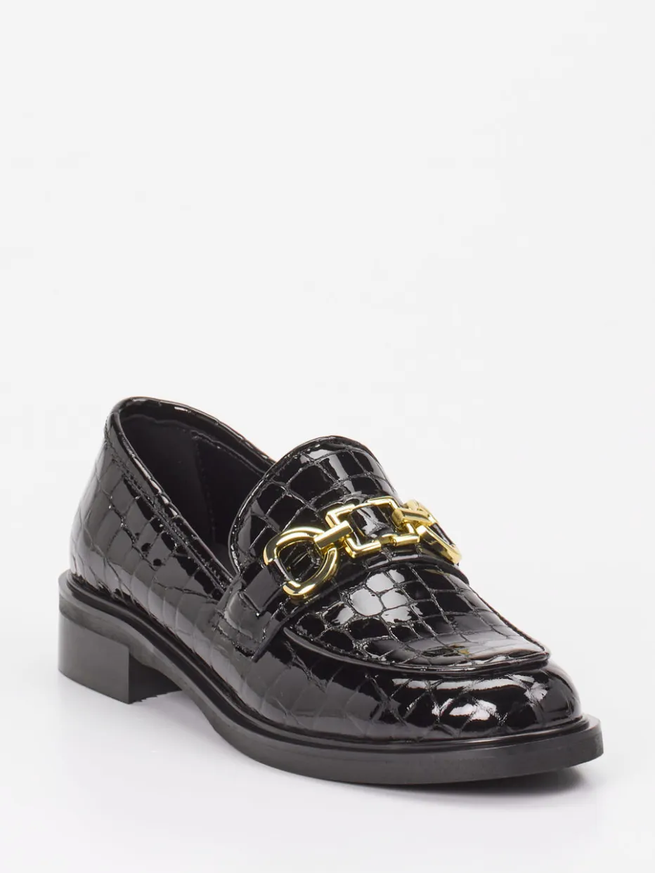 – Loafer aus Lackleder*Andrea Puccini Clearance