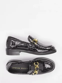 – Loafer aus Lackleder*Andrea Puccini Clearance