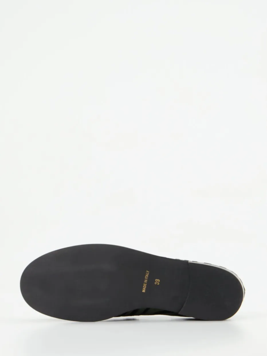 – Loafer aus Veloursleder dunkelgrün*Andrea Puccini