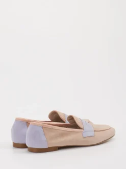 – Loafer aus Veloursleder in Pastell*Andrea Puccini Clearance