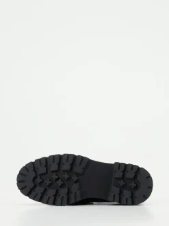 Damen Andrea Puccini – Loafer aus Veloursleder Dunkel