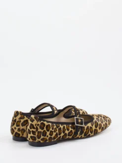 – Mary Janes aus Kalbleder im Leoprint*Andrea Puccini Discount