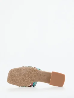 – Mules aus Metallicleder color*Andrea Puccini New