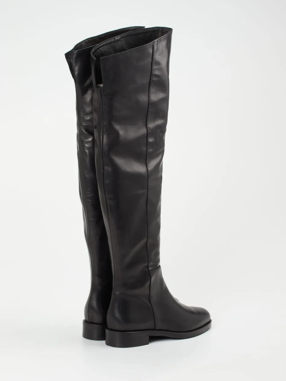 Damen Andrea Puccini – Overknee-Stiefel aus Kalbleder