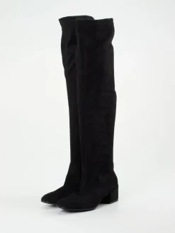 – Overknee-Stiefel aus Stretch Veloursoptik*Andrea Puccini