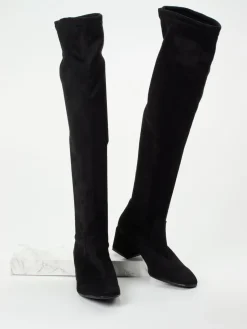 – Overknee-Stiefel aus Stretch Veloursoptik*Andrea Puccini