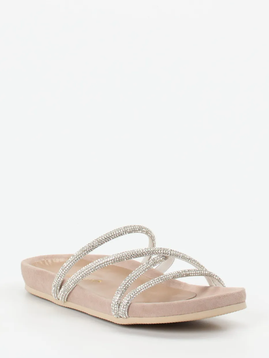 – Pantolette aus Metallicleder*Andrea Puccini Sale