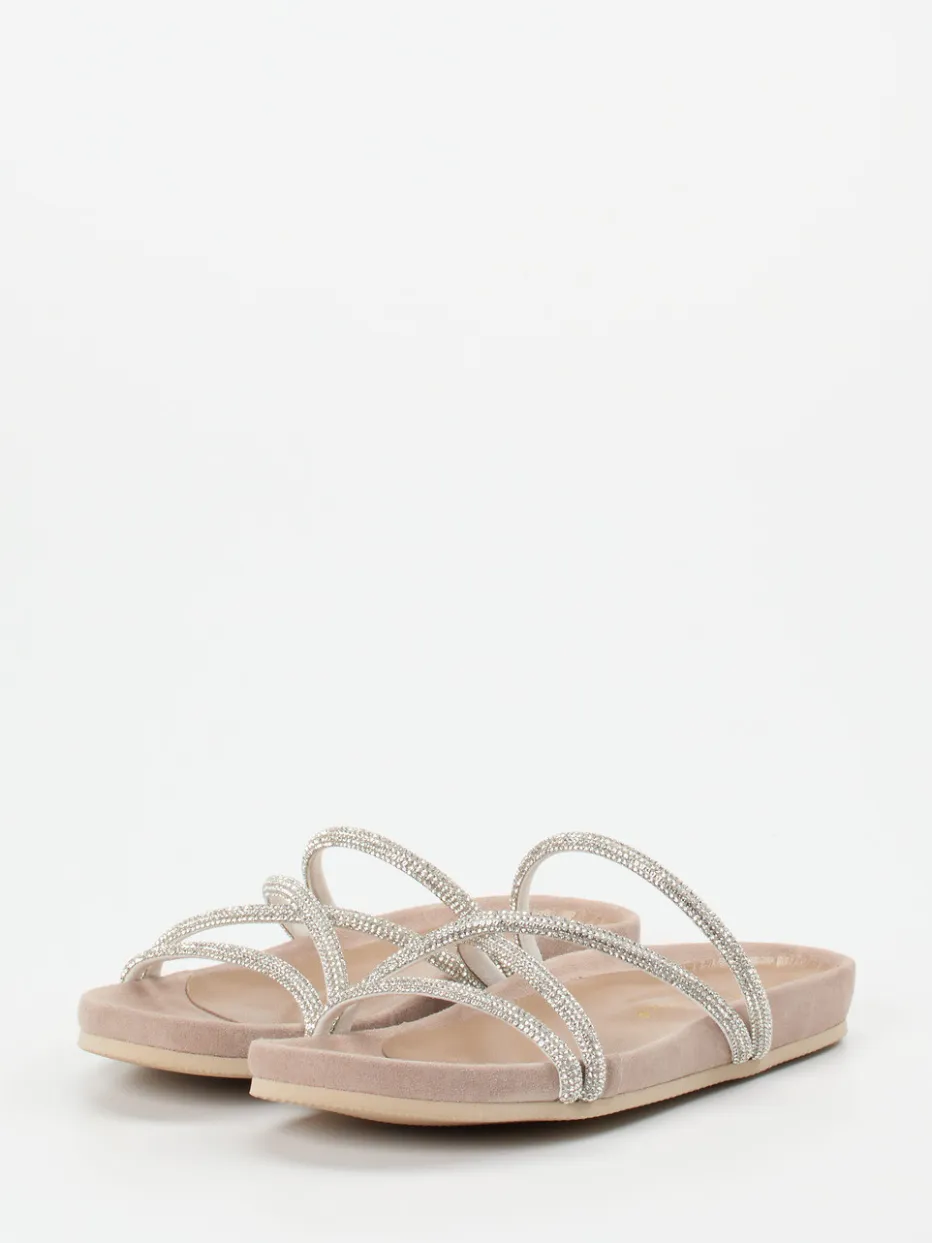 – Pantolette aus Metallicleder*Andrea Puccini Sale