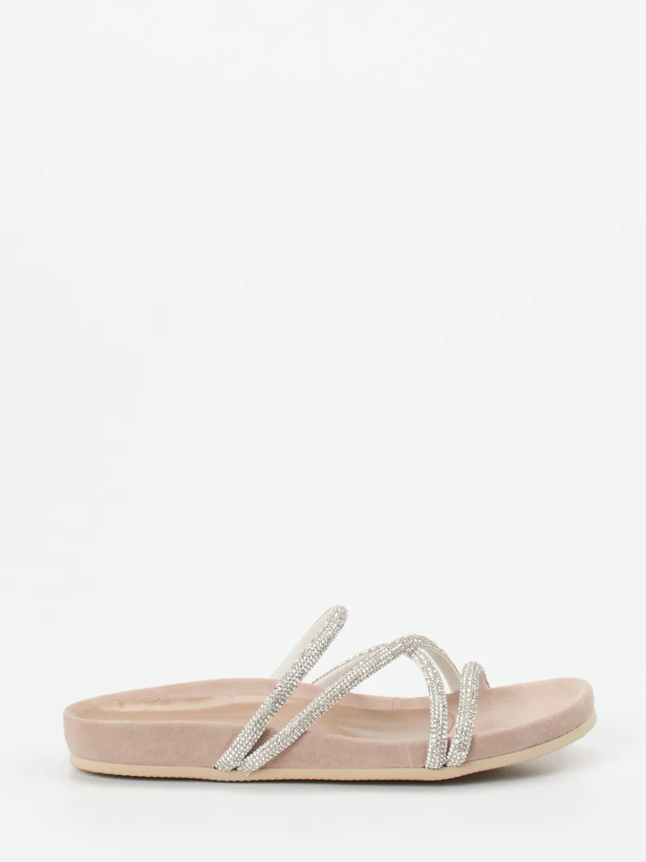 – Pantolette aus Metallicleder*Andrea Puccini Sale