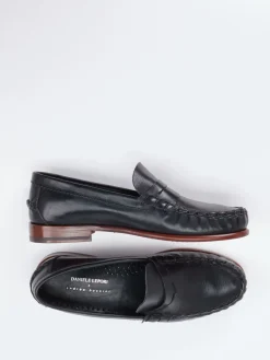 Herren Andrea Puccini – Penny Loafer aus Kalbleder