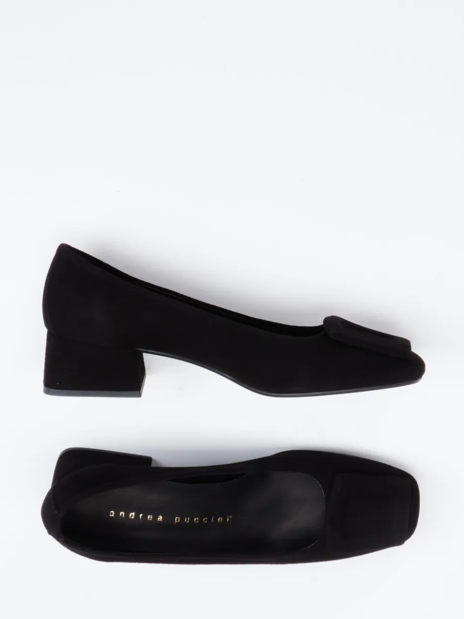 Damen Andrea Puccini – Pumps aus Veloursleder