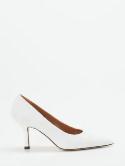 Damen Andrea Puccini – Pumps aus Metallicleder