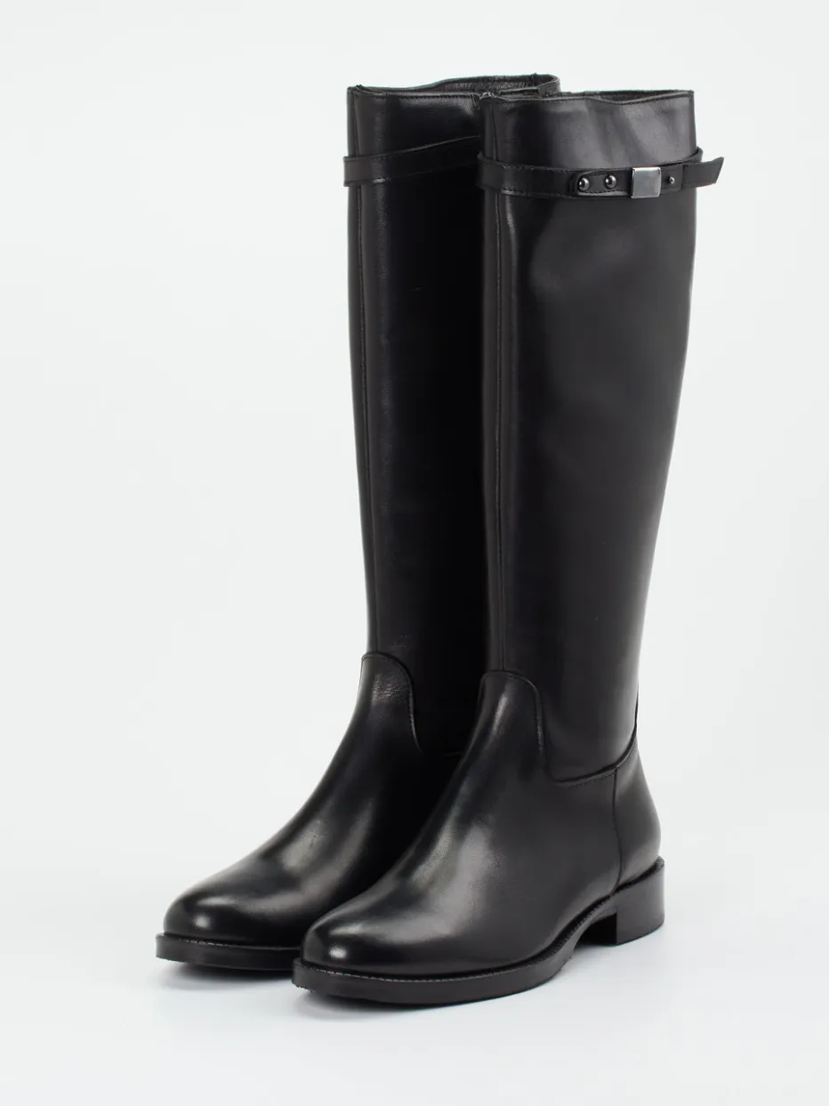 – Reitstiefel aus Kalbleder*Andrea Puccini Hot