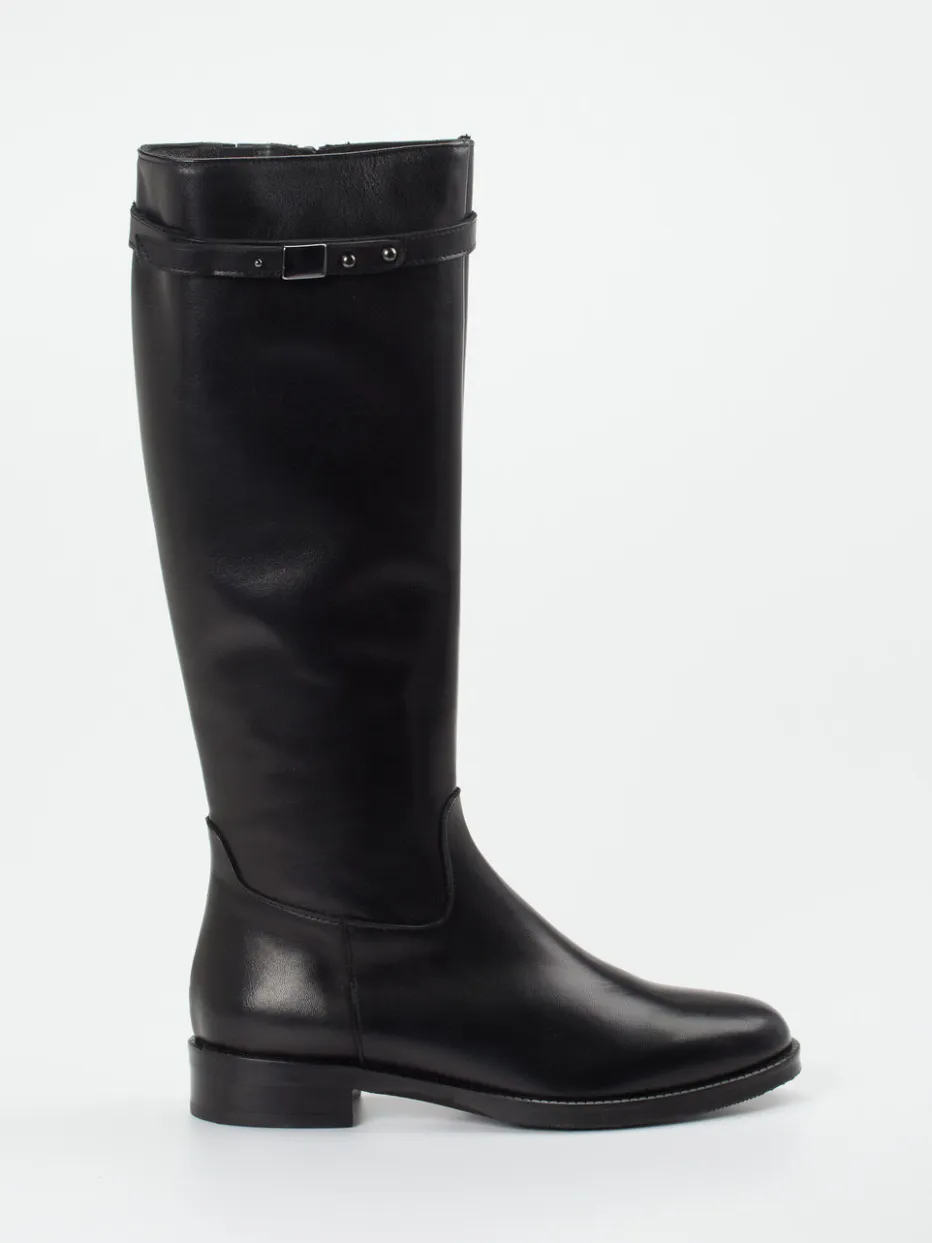 – Reitstiefel aus Kalbleder*Andrea Puccini Hot