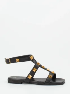 Damen Andrea Puccini – Riemchensandale aus Leder