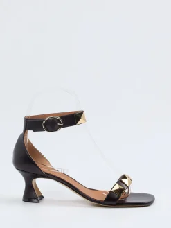 Damen Andrea Puccini – Sandaletten aus Lammleder