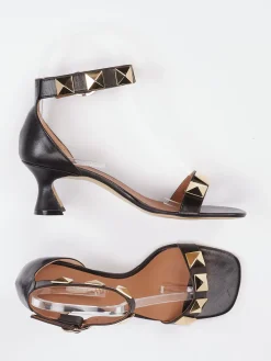 Damen Andrea Puccini – Sandaletten aus Lammleder