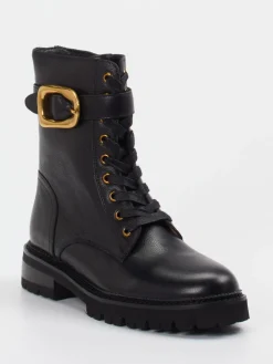 Damen Andrea Puccini – Schnürboots aus Lammleder