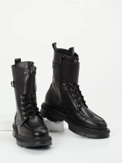 Damen Andrea Puccini – Schnürboots aus Kalbleder
