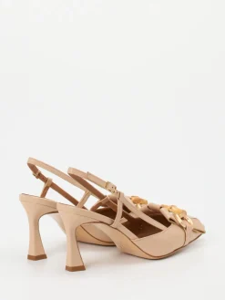 – Slingback-Pumps aus Lammleder*Andrea Puccini Sale