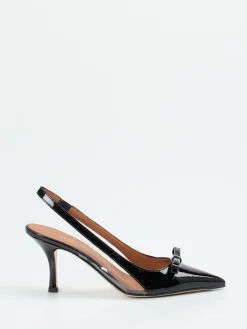 – Slingback-Pumps aus Lackleder*Andrea Puccini Outlet