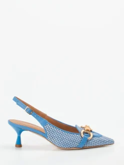 Damen Andrea Puccini – Slingback-Pumps aus Bast in