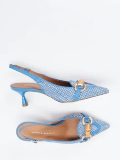 Damen Andrea Puccini – Slingback-Pumps aus Bast in