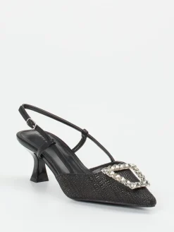 – Slingpumps aus Flechtleder*Andrea Puccini Online