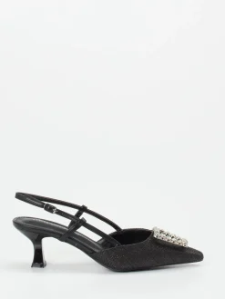– Slingpumps aus Flechtleder*Andrea Puccini Online