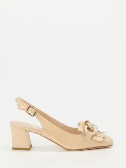 – Slingpumps aus Lackleder*Andrea Puccini Sale