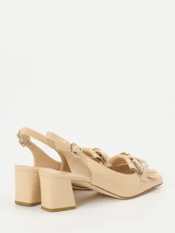 – Slingpumps aus Lackleder*Andrea Puccini Sale