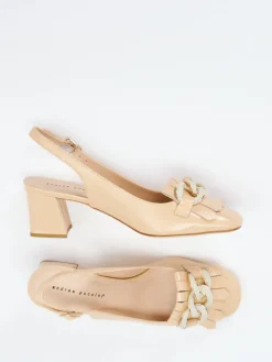 – Slingpumps aus Lackleder*Andrea Puccini Sale