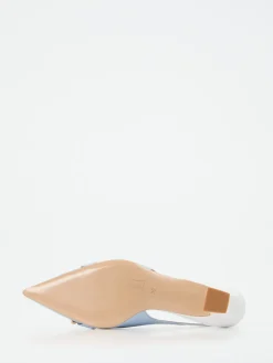 Damen Andrea Puccini – Slingpumps aus Lammleder Pastell