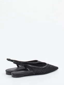 Damen Andrea Puccini – Slingpumps aus Netzgewebe