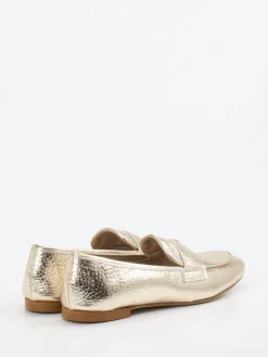 – Slipper aus Metallicleder goldfarben*Andrea Puccini Best