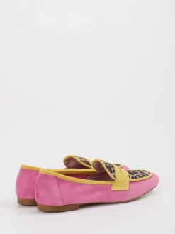 – Slipper aus Veloursleder mit Animal-Print*Andrea Puccini Hot