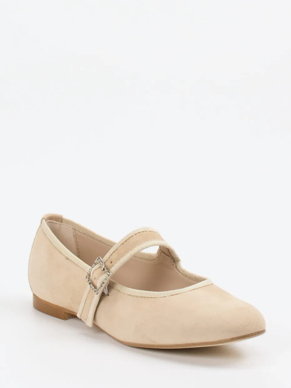 – Spangenpumps aus Veloursleder*Andrea Puccini